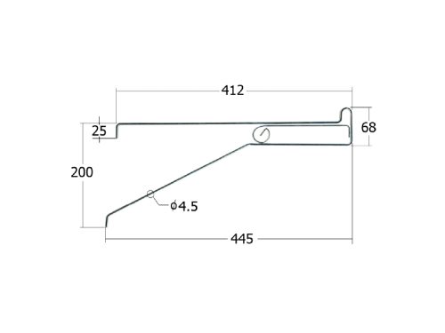 503.001.420 ชุดแขวนกางเกง 9 เส้น ยาว 42 ซม. - Image 2