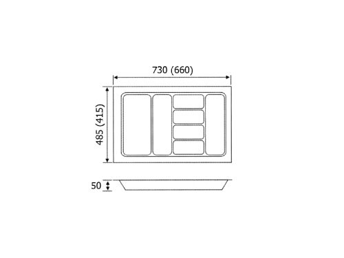 ถาดพลาสติก แบบ 7 - Image 2
