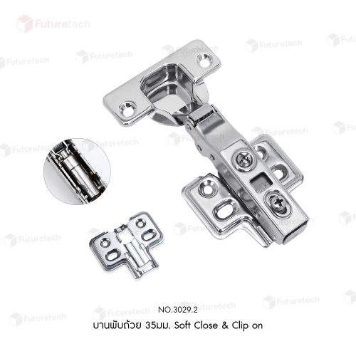 บานพับถ้วย 35 มม. รุ่น 3029.2 ระบบ Soft Close - Image 2