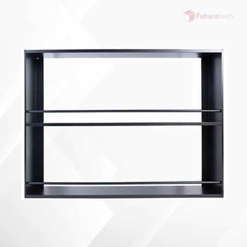 ชั้นเก็บอุปกรณ์อลูมิเนียมกล่อง พร้อมไฟ - Image 2
